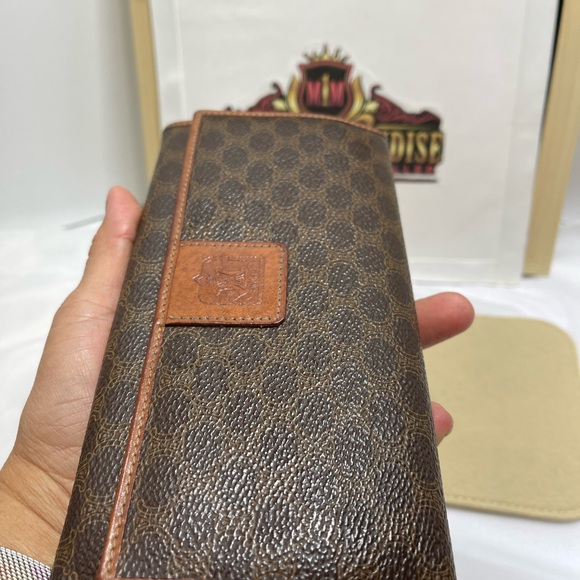 Celine Triomphe Long Wallet, Vintage. - Picture 4 of 15
